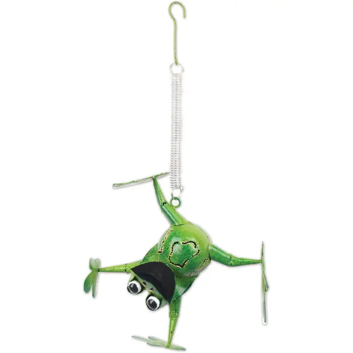Na-Na Bouncy Frog Sculpture