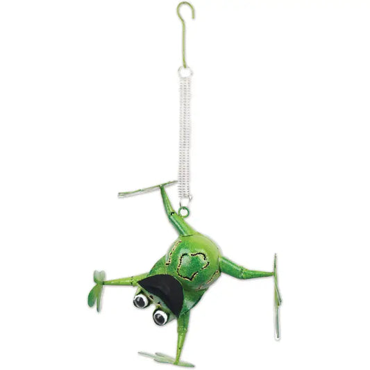 Na-Na Bouncy Frog Sculpture
