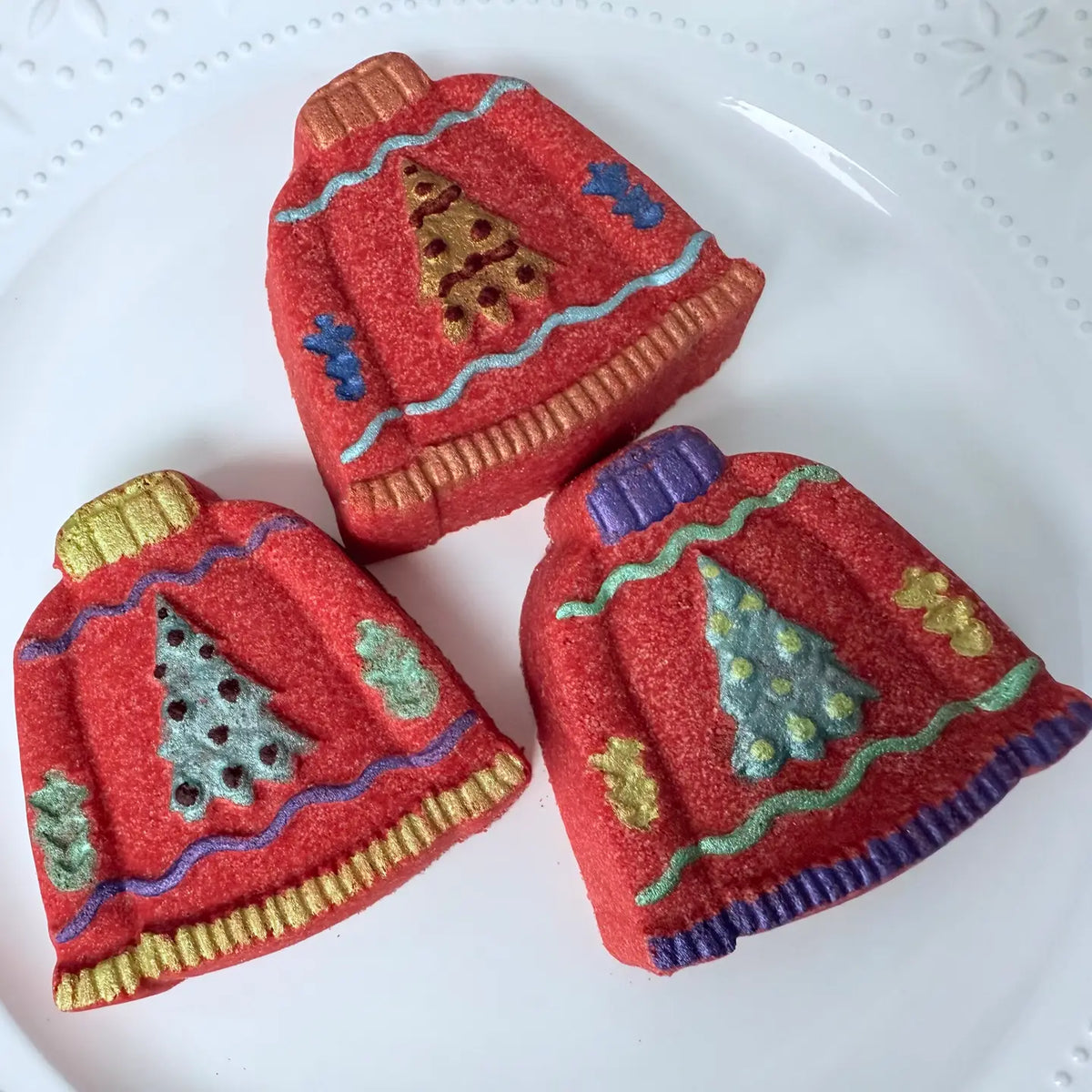 Ugly Sweater Bath Bomb