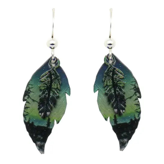 Rookie Pond Leaf Fish Earrings