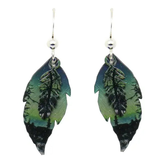 Rookie Pond Leaf Fish Earrings
