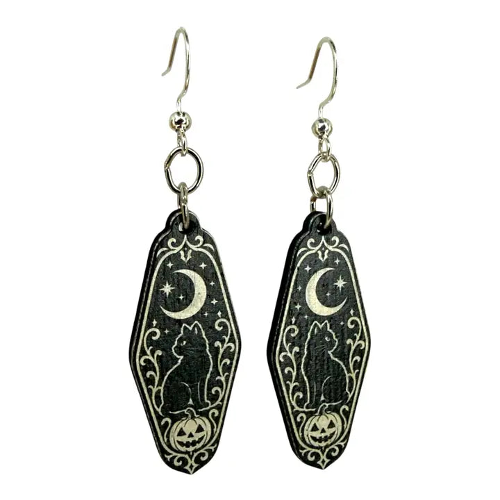 Hunted Motel Keyring Earrings