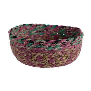 Swirling Sari Basket Large