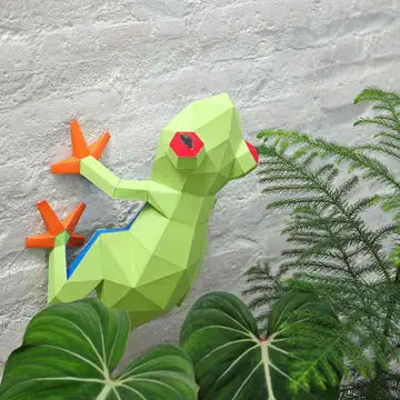 Papercraft Frog 3D Origami