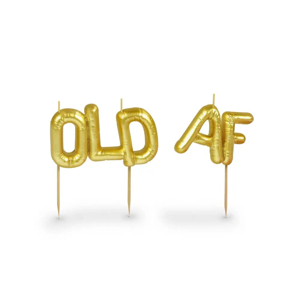 Old AF - Lighten Up Party Candles