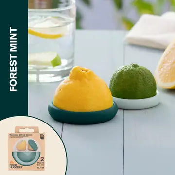 Reusable Silicone Citrus Savers - Forest Mint