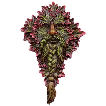 Greenman Plaque Braided Beard