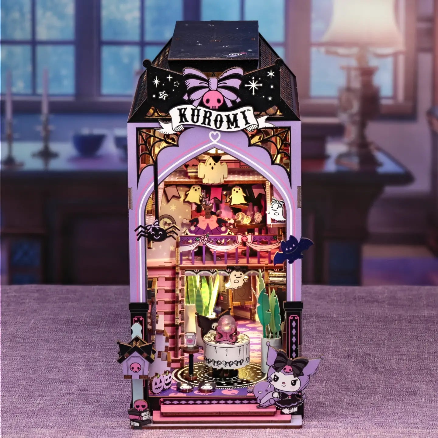 DIY Book Nook Kit: Kuromi Spooky House