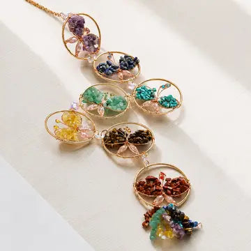 Butterfly Chakra Crystal Suncatcher