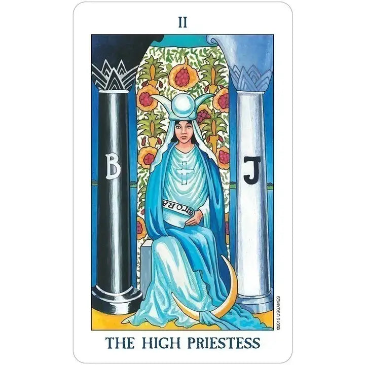 Radiant Rider-Waite Tarot Deck in Tin