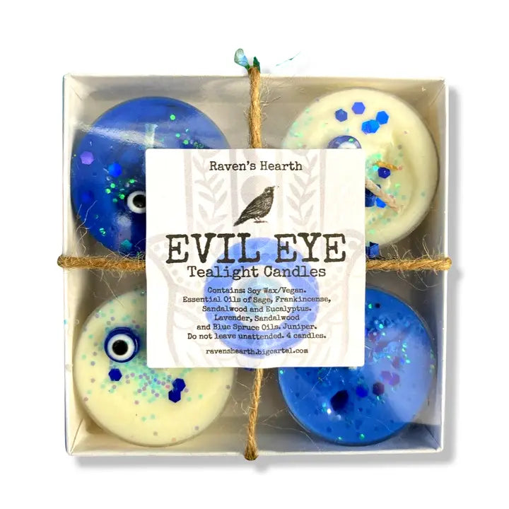 Evil Eye Tealights - Protection