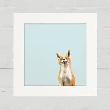 Joyful Fox Mini Canvas