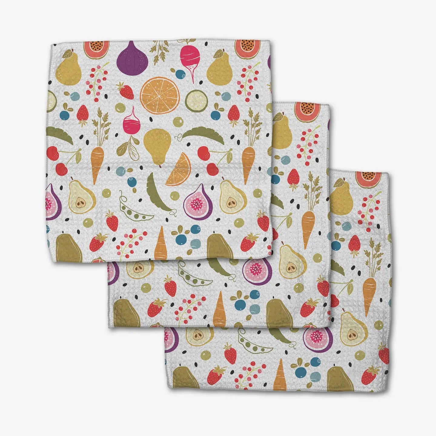 Geometry Dishcloth Pack: Farmers Market