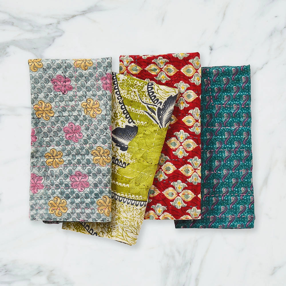 Kantha Napkins set/4