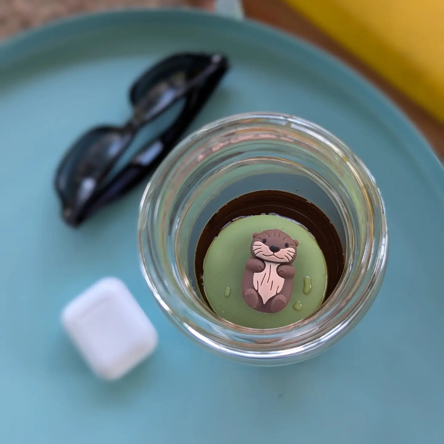 Brown Otter Floating Tea Infuser