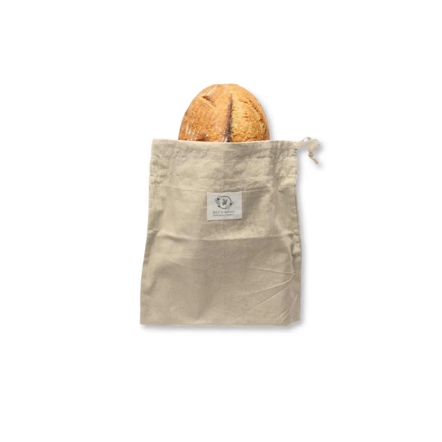 Bees Wrap Reusable Beeswax Lined Bread Bag