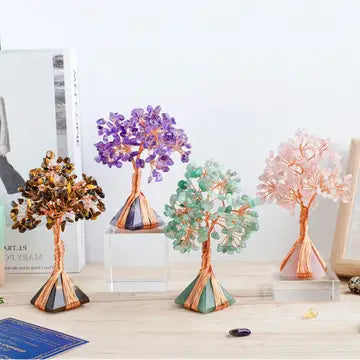 Tree of Life Pyramid Crystal Base