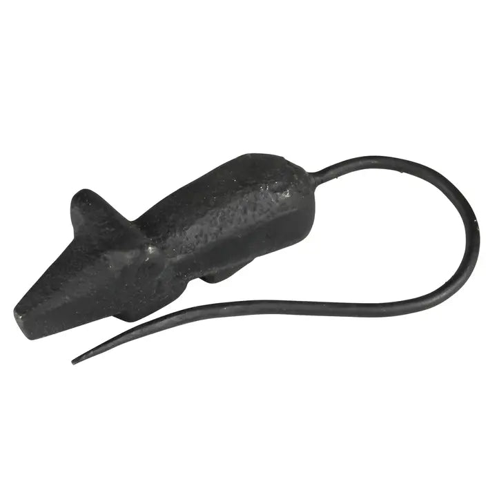 Cast Iron Black Mouse