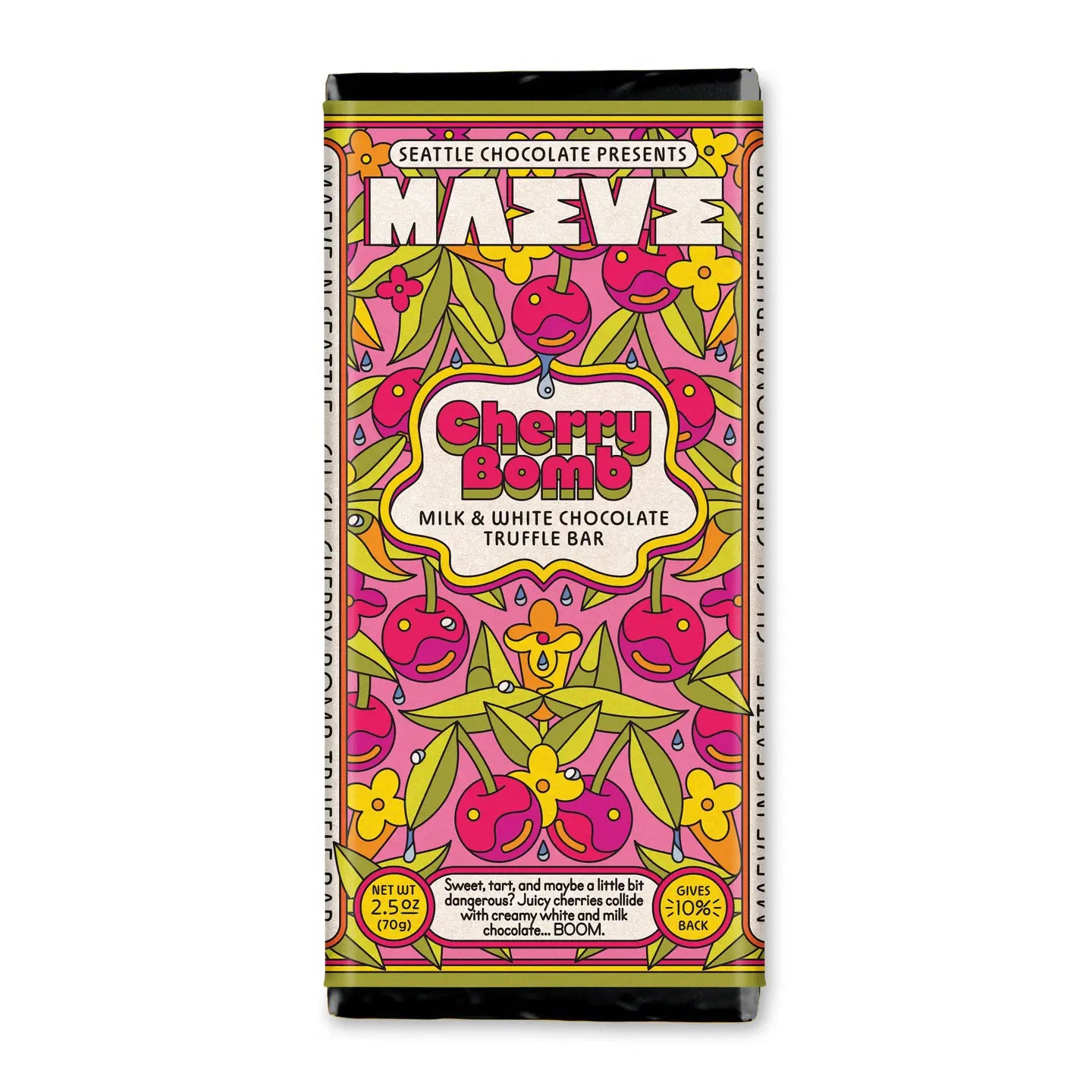 Cherry Bomb Truffle Bar