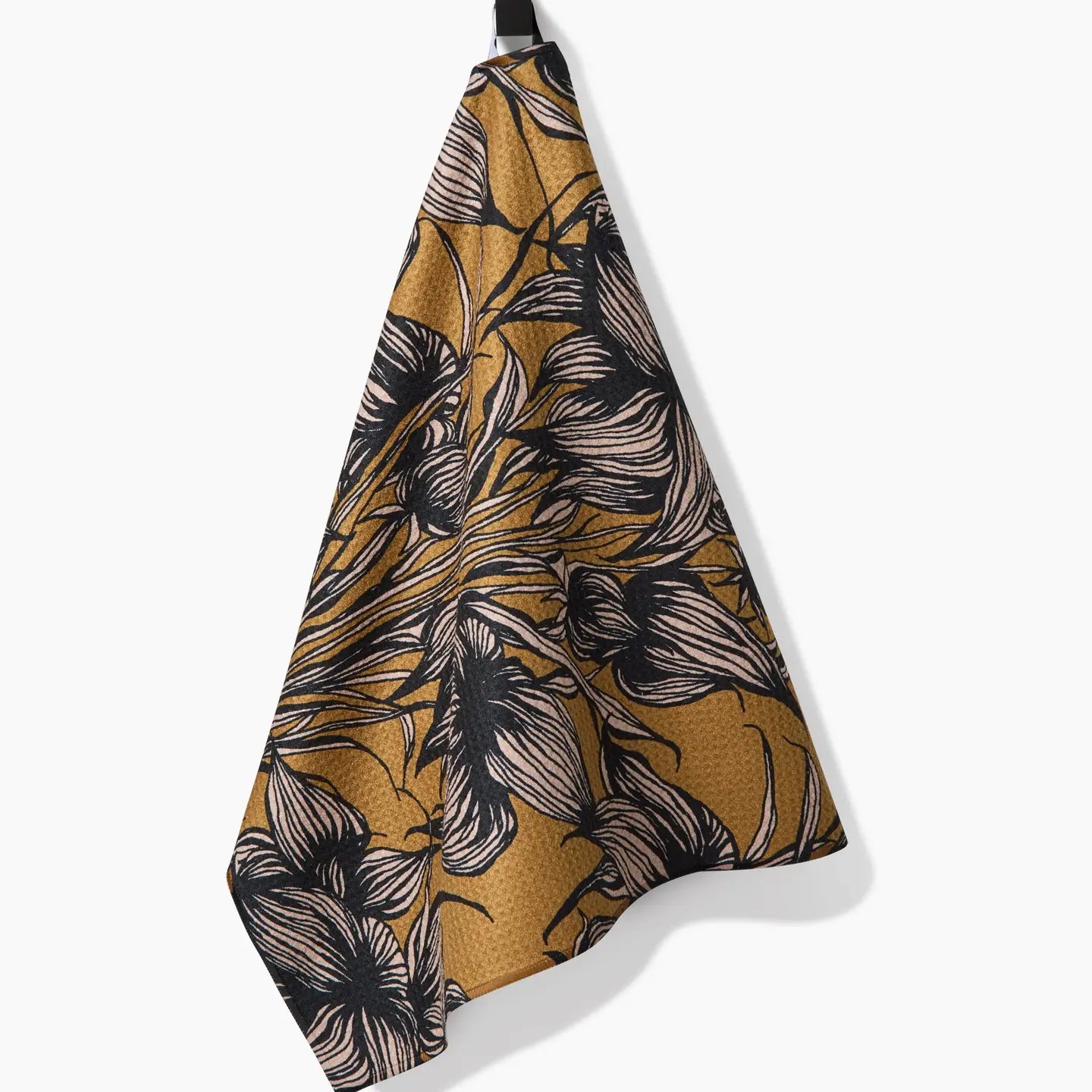 Geometry Tea Towel: Stay Saffron