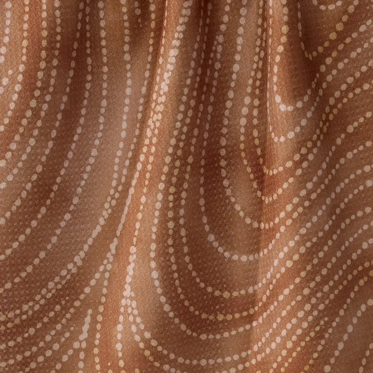 Geometry Tea Towel: Cinnamon Swirl