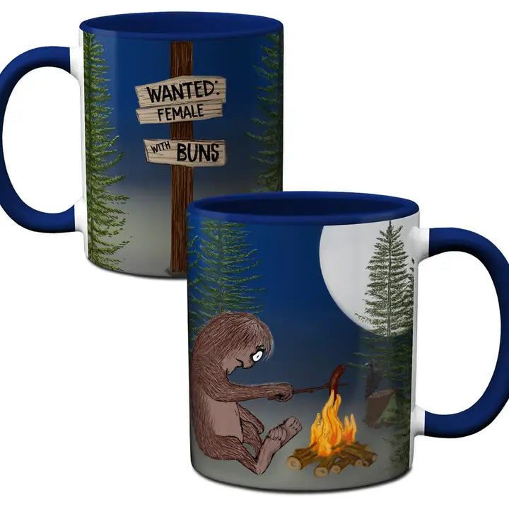 Sasquatch Campfire Buns Mug