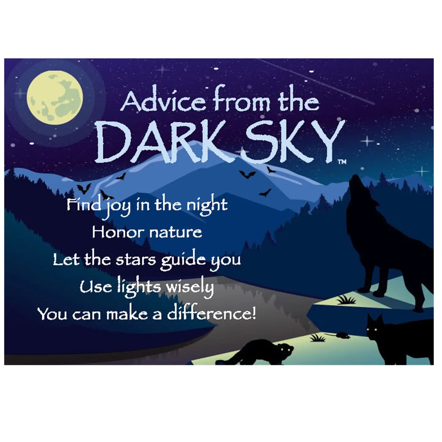 Magnet Advice from the Dark Sky