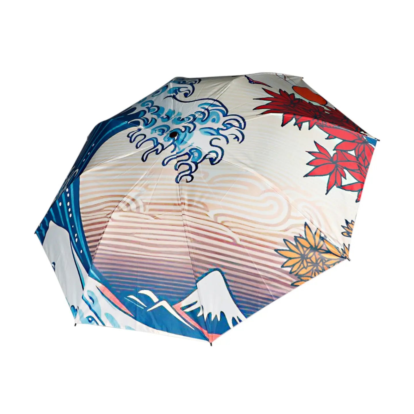 Autumn Wave Folding Umbrella