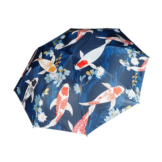 Koi Fish Folding Umbrella