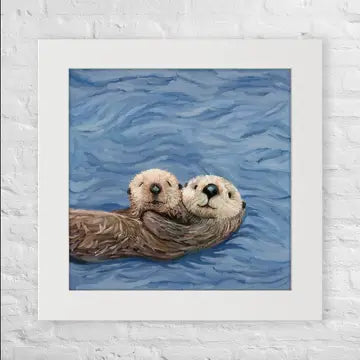 Otter Play Mini Canvas