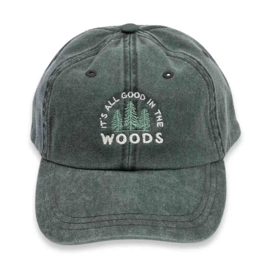 Good in the Woods Baseball Hat - Faded Forest