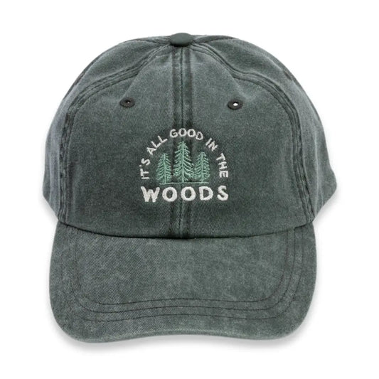 Good in the Woods Baseball Hat - Faded Forest