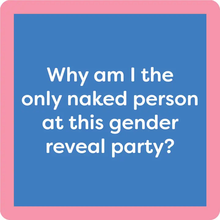 Coaster - Gender Reveal