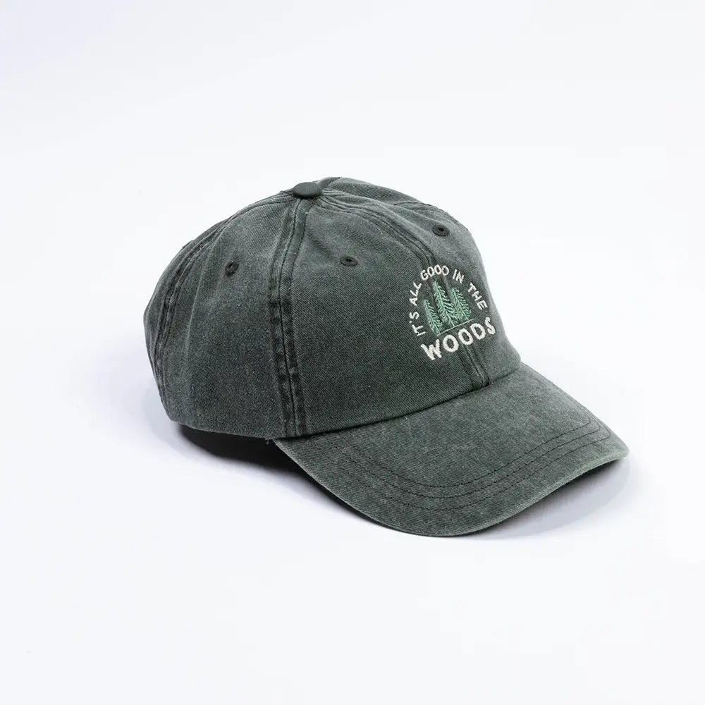Good in the Woods Baseball Hat - Faded Forest