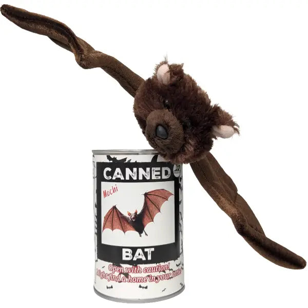 Canned Mochi Bat Stuffed Animal