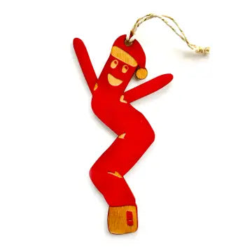 Air Dancer Wacky Waving Ornamen-Santa Hat Red Sm