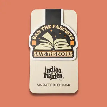 Magnetic Bookmark Ban the Fascists