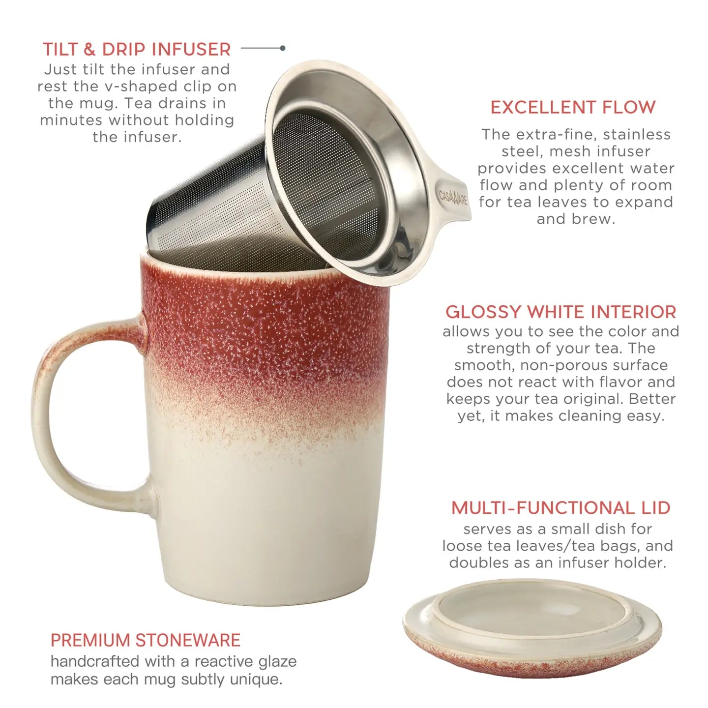 Cloud Tea Infuser Mug