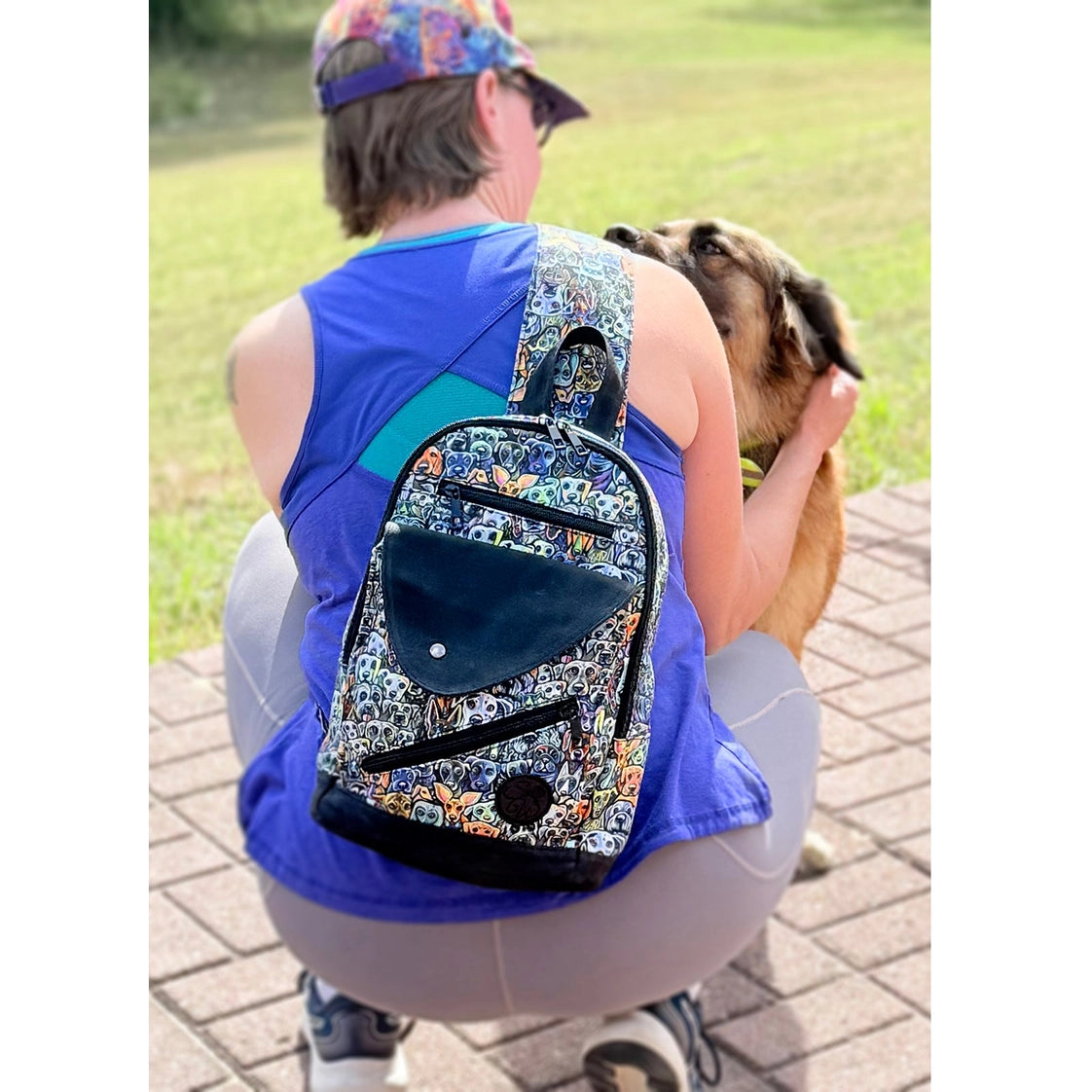 All Good Dogs Sling Backpack