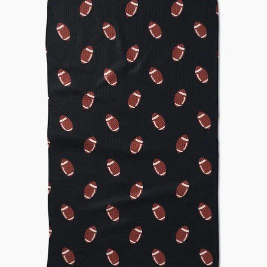 Geometry Tea Towel: Quarter Back Football