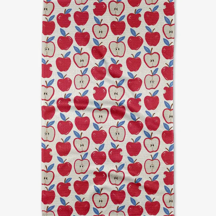 Geometry Tea Towel: Apple A Day