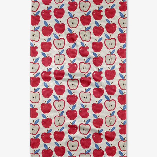 Geometry Tea Towel: Apple A Day