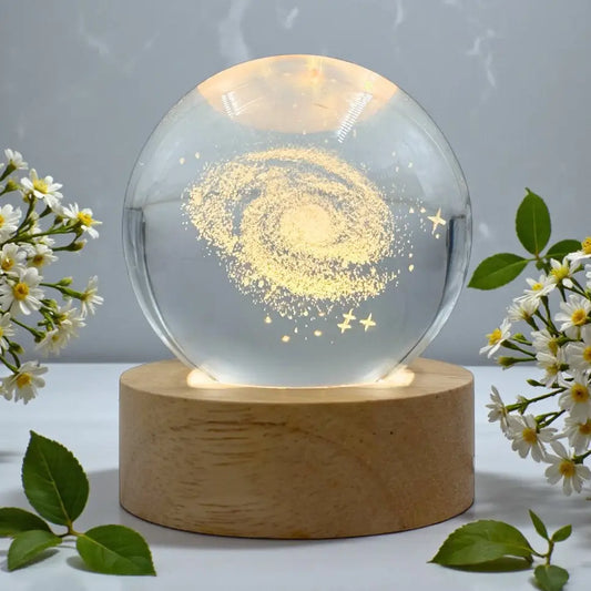 Milky Way LED Glass Orb