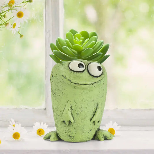 Orville Frog Planter-21608