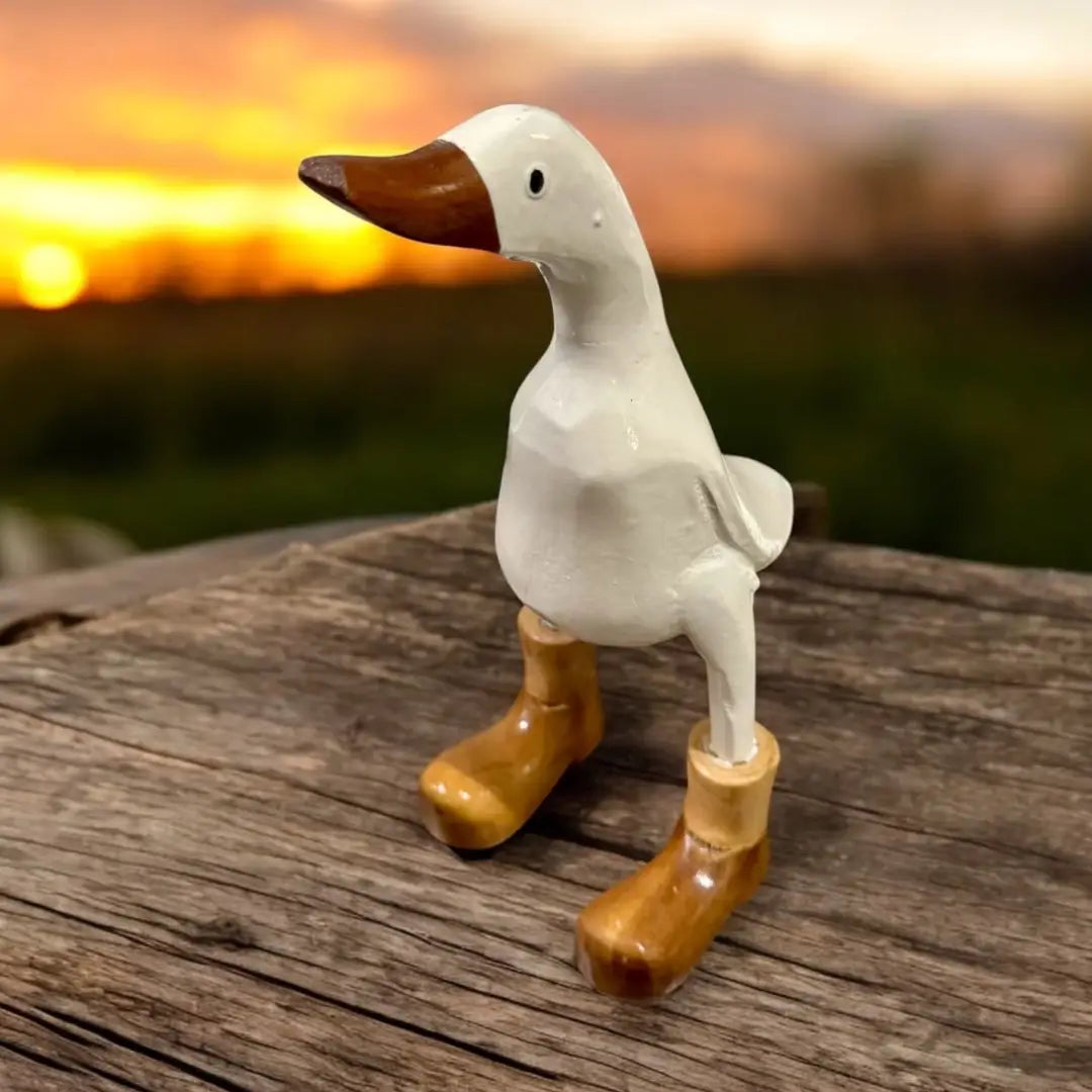 Chunky Boot Duck White Ducklet