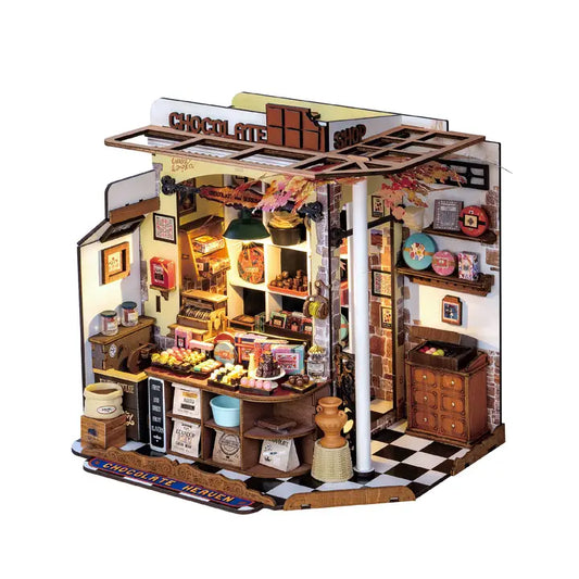 DIY Miniature House Kit: Henry's Chocolate