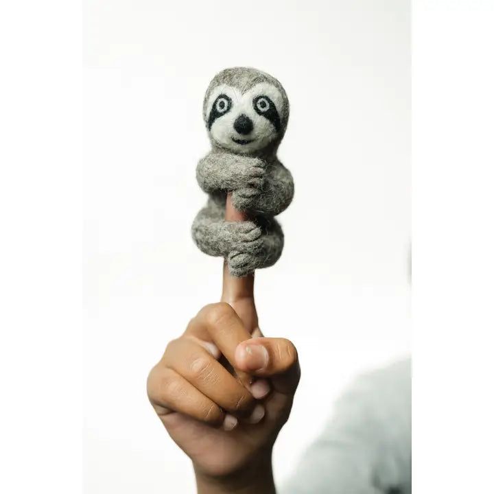 Sloth Finger Puppet