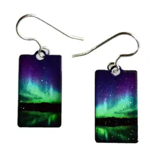 Candelabra Small Rectangle Earrings