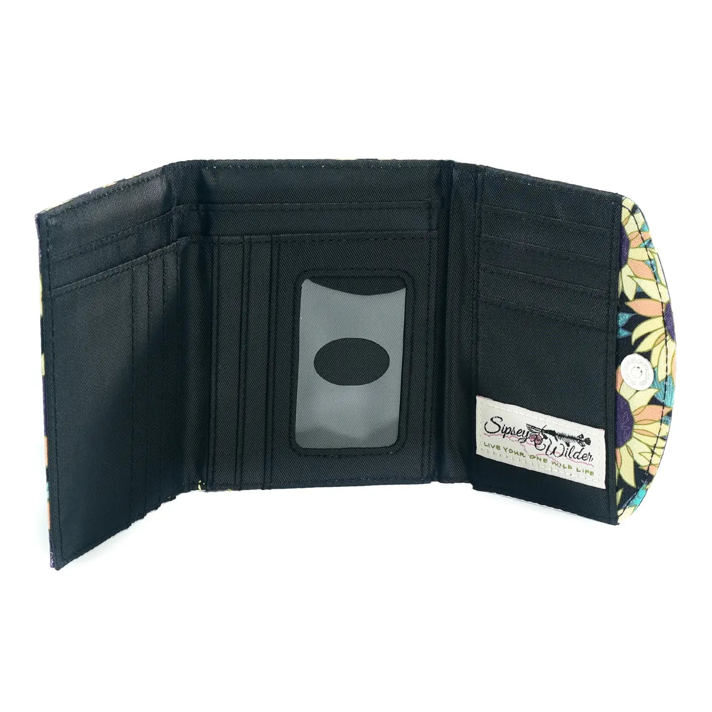 Sunflower Trifold Wallet