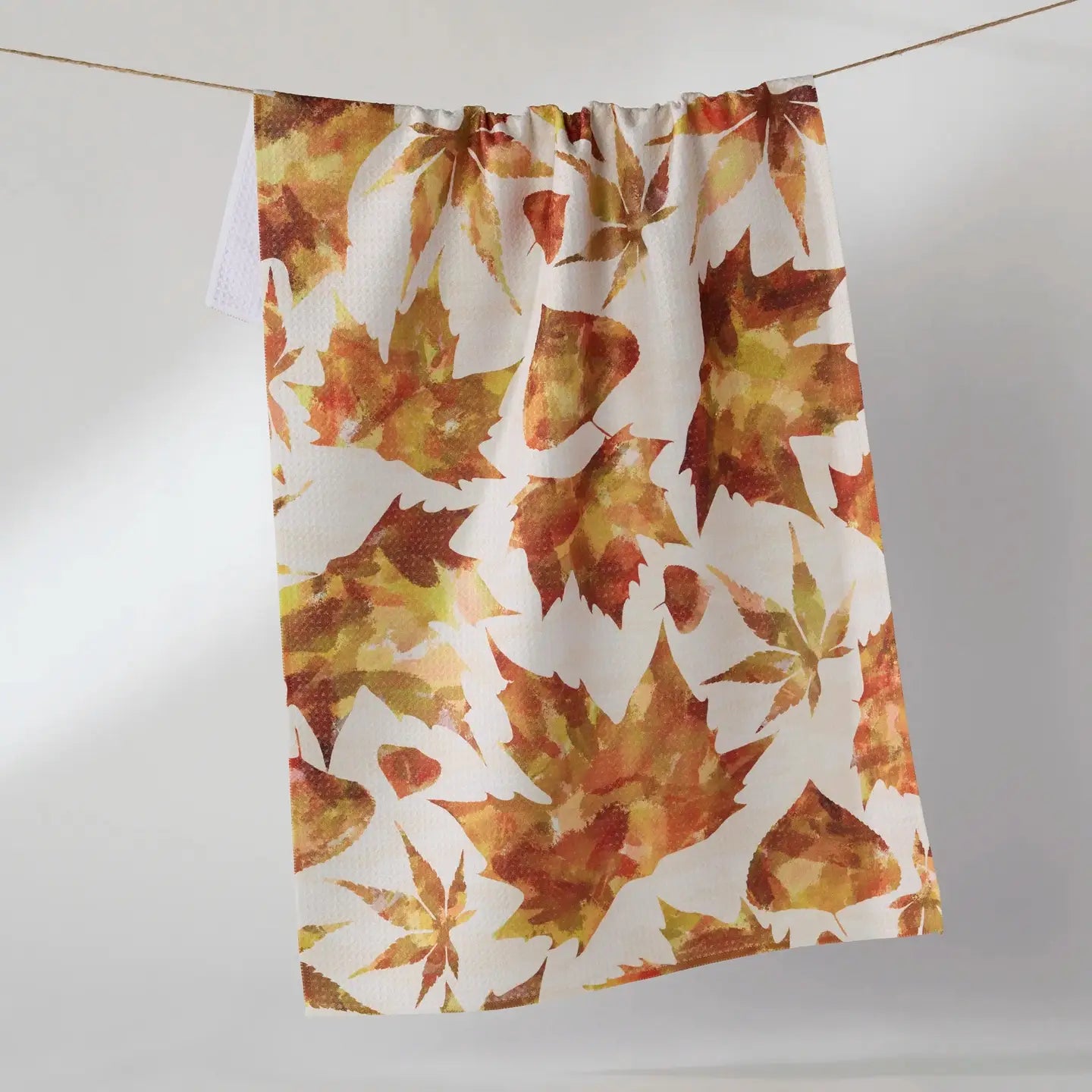 Geometry Tea Towel: Painted Fall